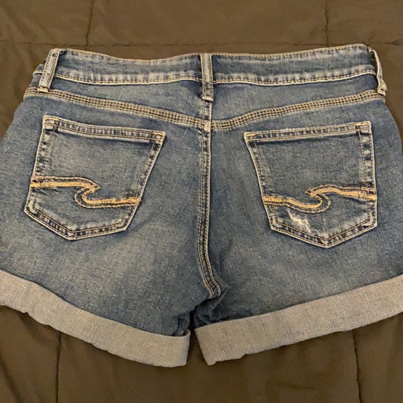 BOGO FREE Denim Boyfriend Short Shorts - Picture 3 of 4